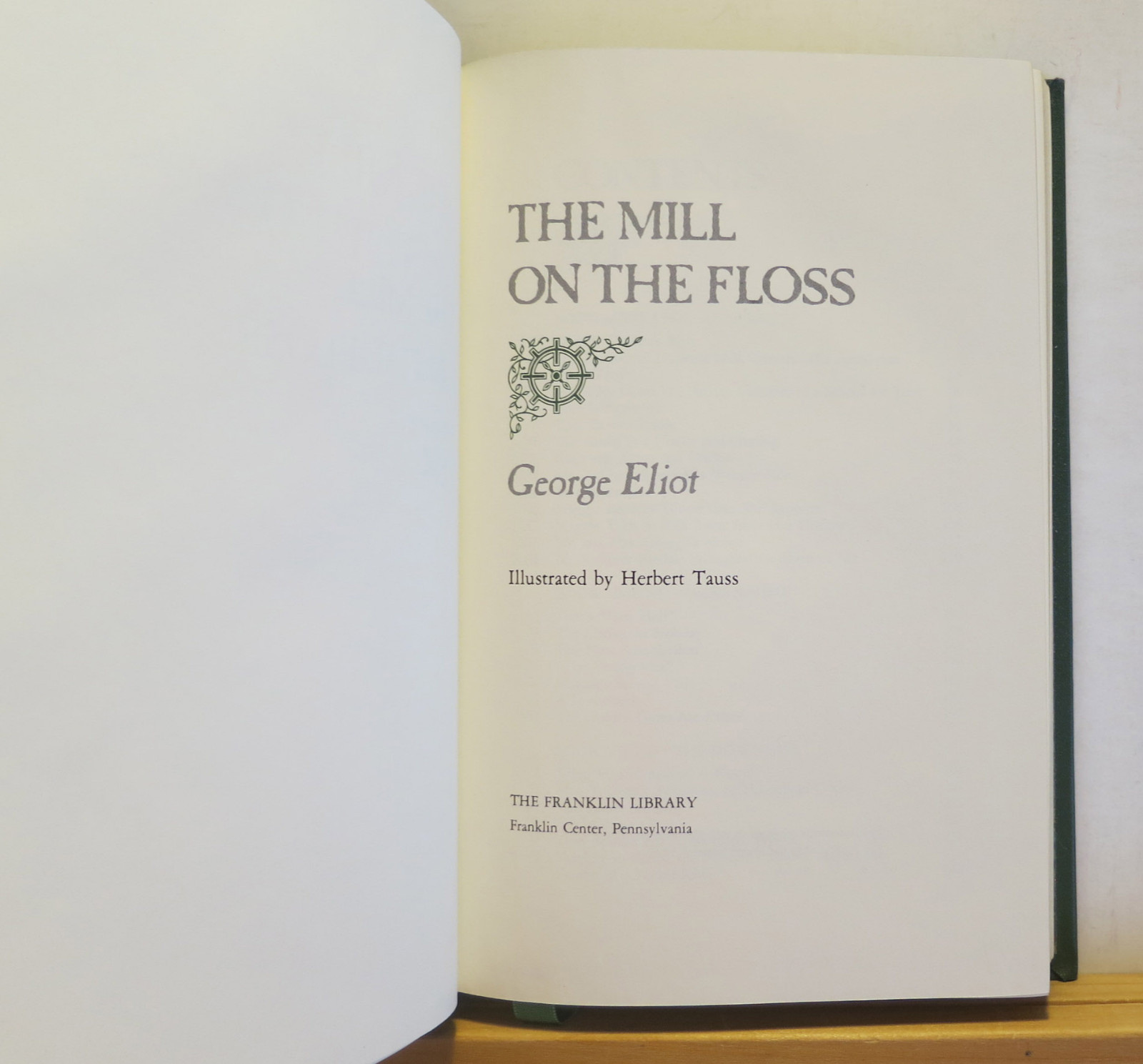 FRANKLIN LIBRARY 2 Books: The Ambassadors (James) + The Mill on the Floss Eliot