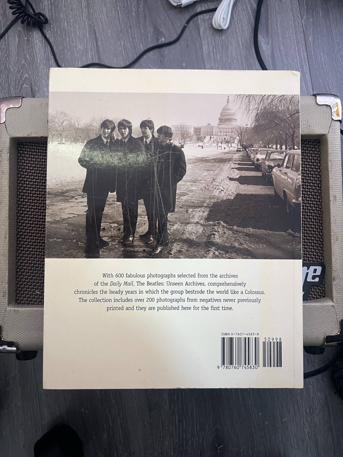 The Beatles Unseen Archives Illustrated Book by T. Hill & M. Clayton