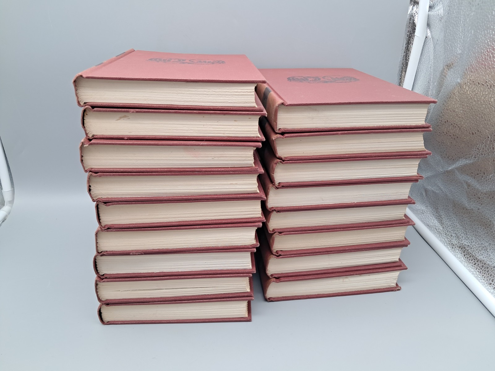 Vintage 1955 New Pictorial Encyclopedia of the World Volume 1-17 (No Atlas)
