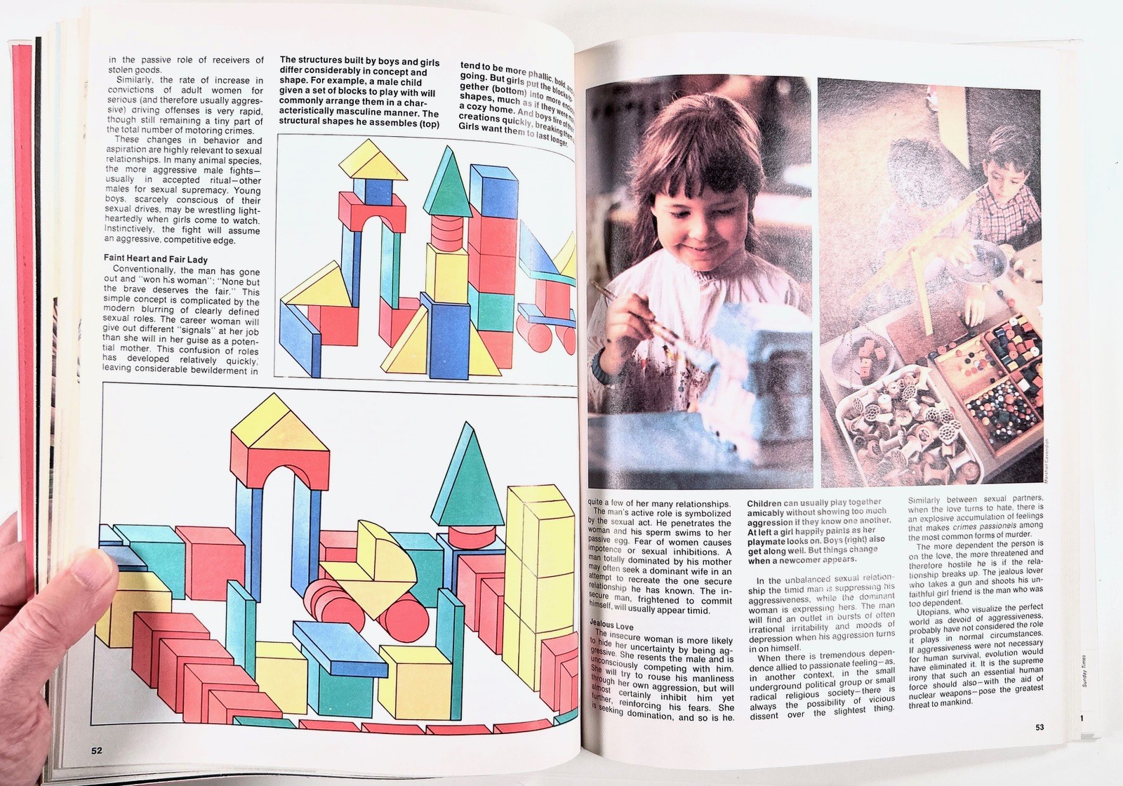 1974 UNDERSTANDING HUMAN BEHAVIOR V.1 Sexuality PSYCHOLOGY stress SELF-HELP {a}
