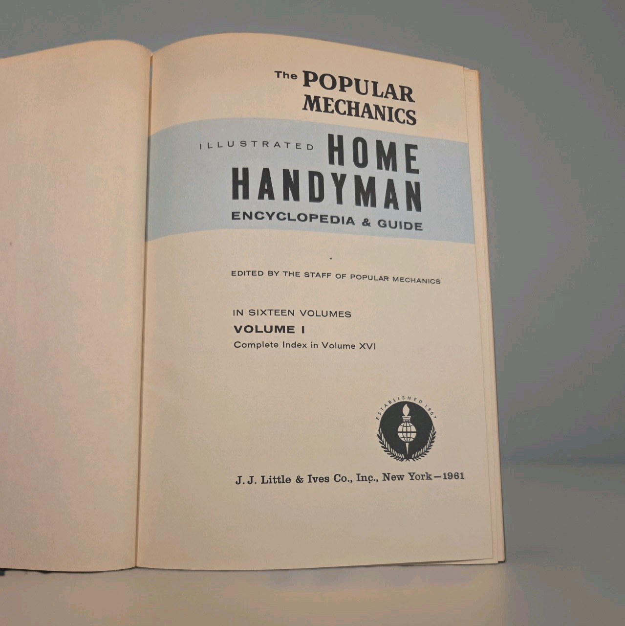 1961 Popular Mechanics Home Handyman Encyclopedia And Guide Vols 1-16 Complete