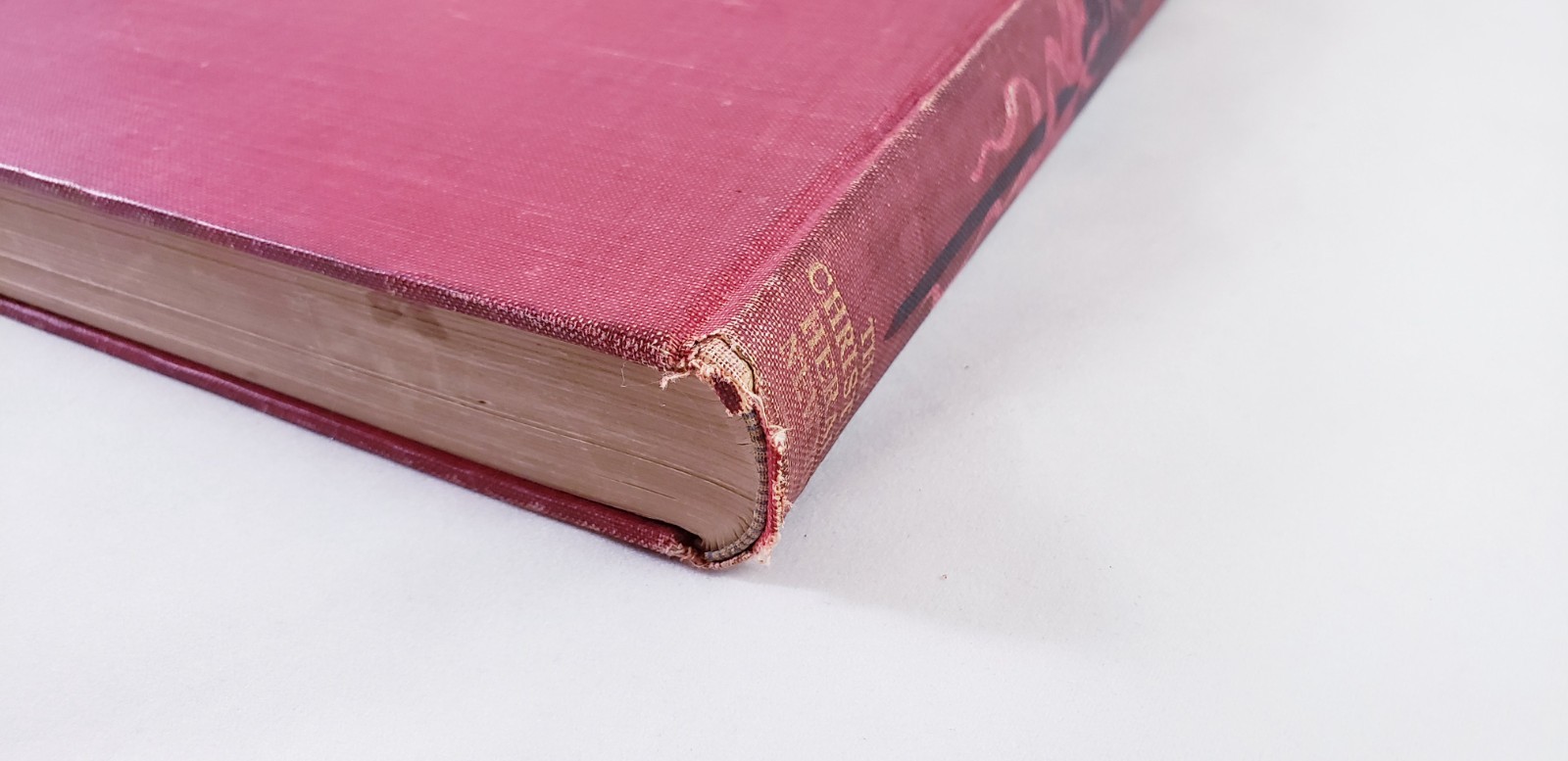 Antique The Pilgrims Progress John Bunyan The Christian Herald Red Line Edition