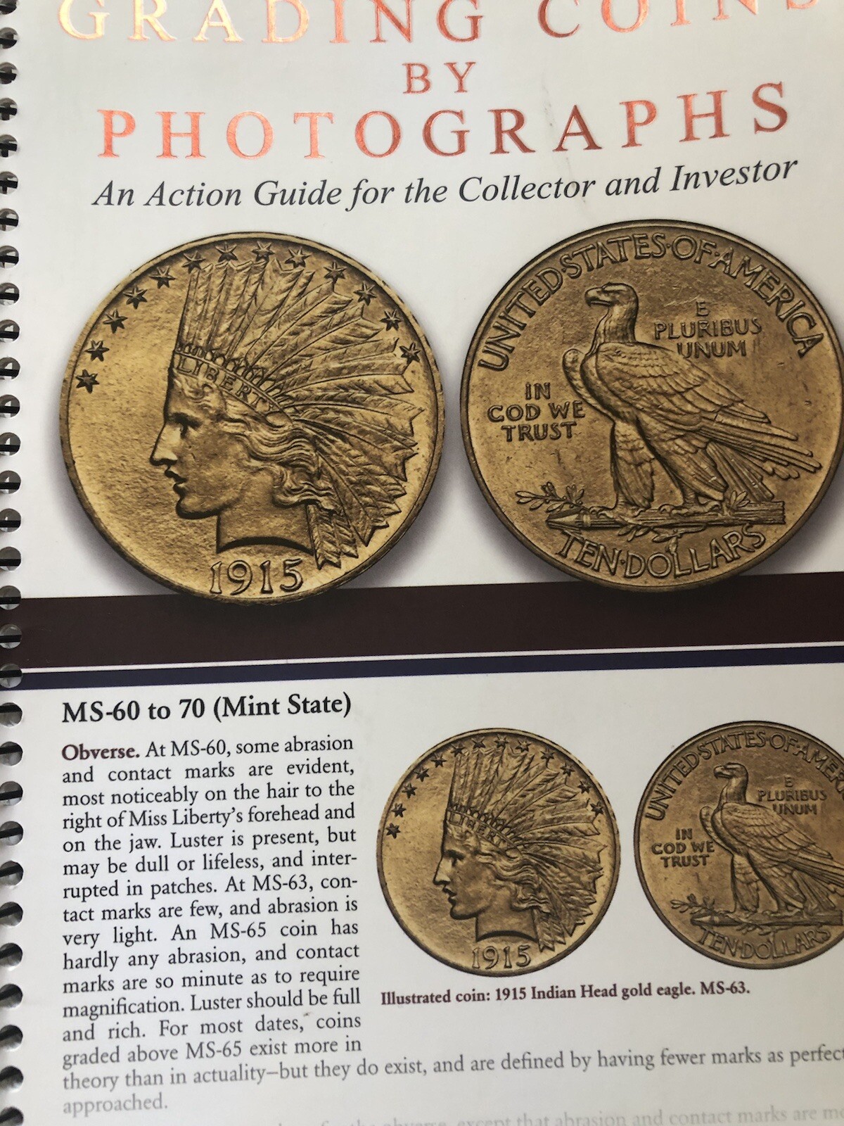 GRADING COINS BY PHOTOGRAPHS FOR COLLECTOR BY DAVID BOWERS/RARE