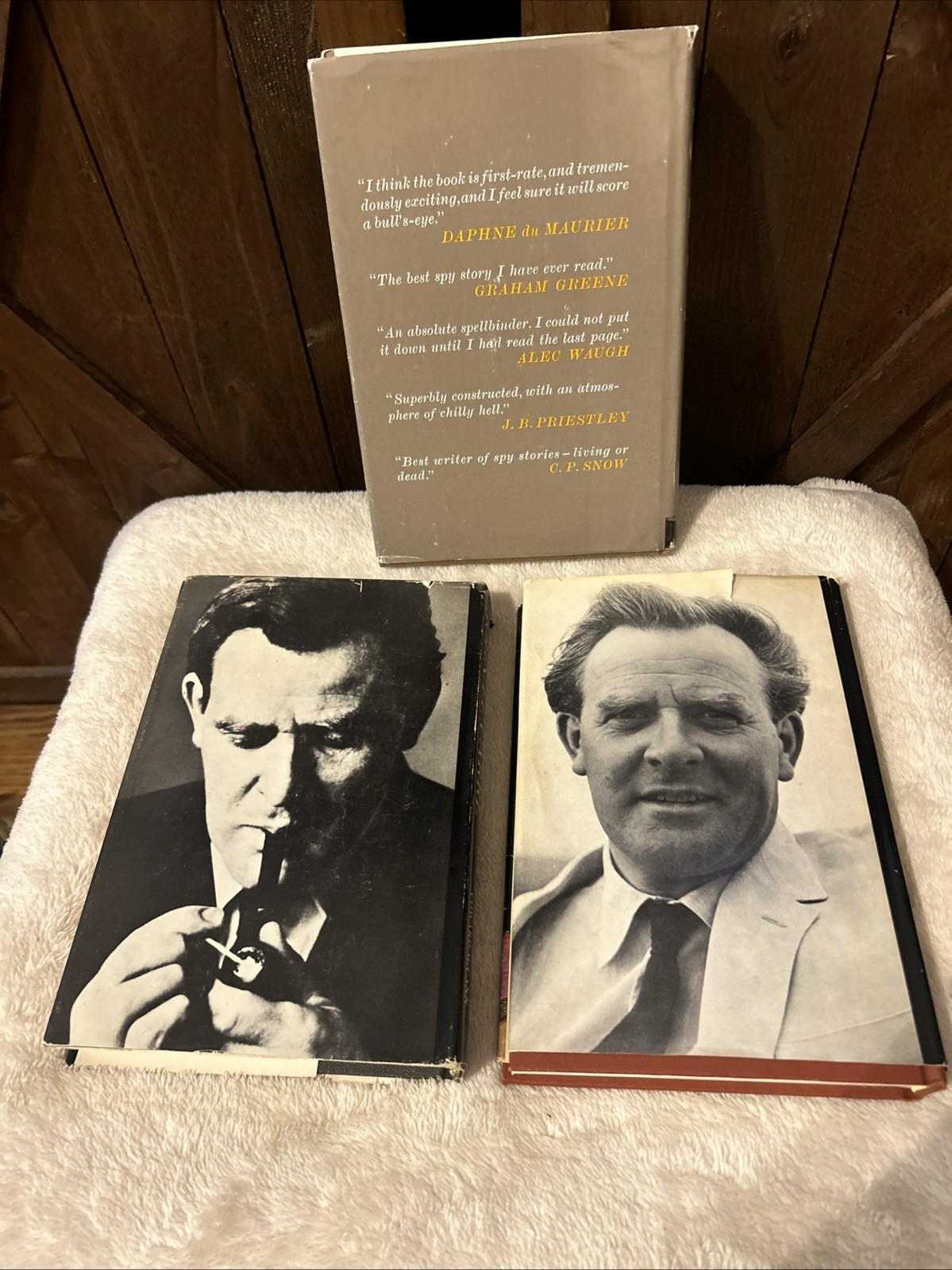 John Le Carre VTG HCDJx3: Spy Who Came In From Cold (1st/28) Looking Glass War &
