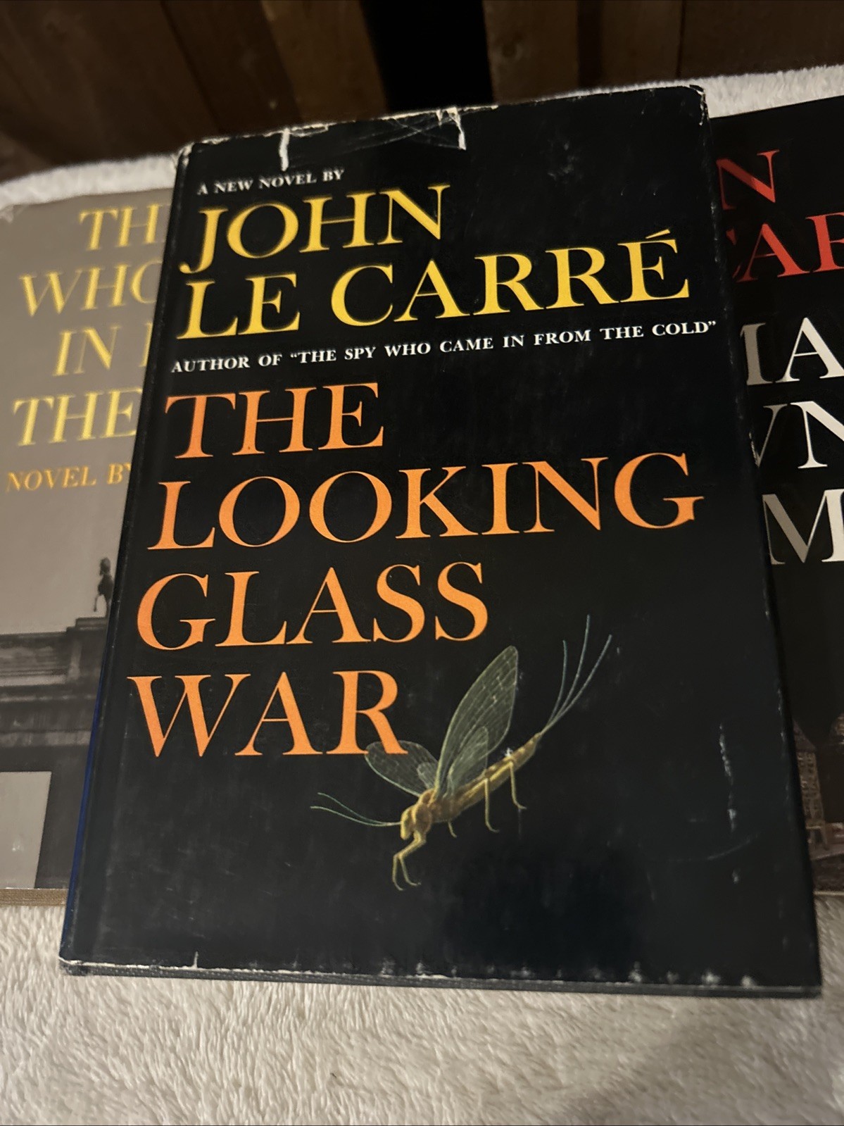 John Le Carre VTG HCDJx3: Spy Who Came In From Cold (1st/28) Looking Glass War &
