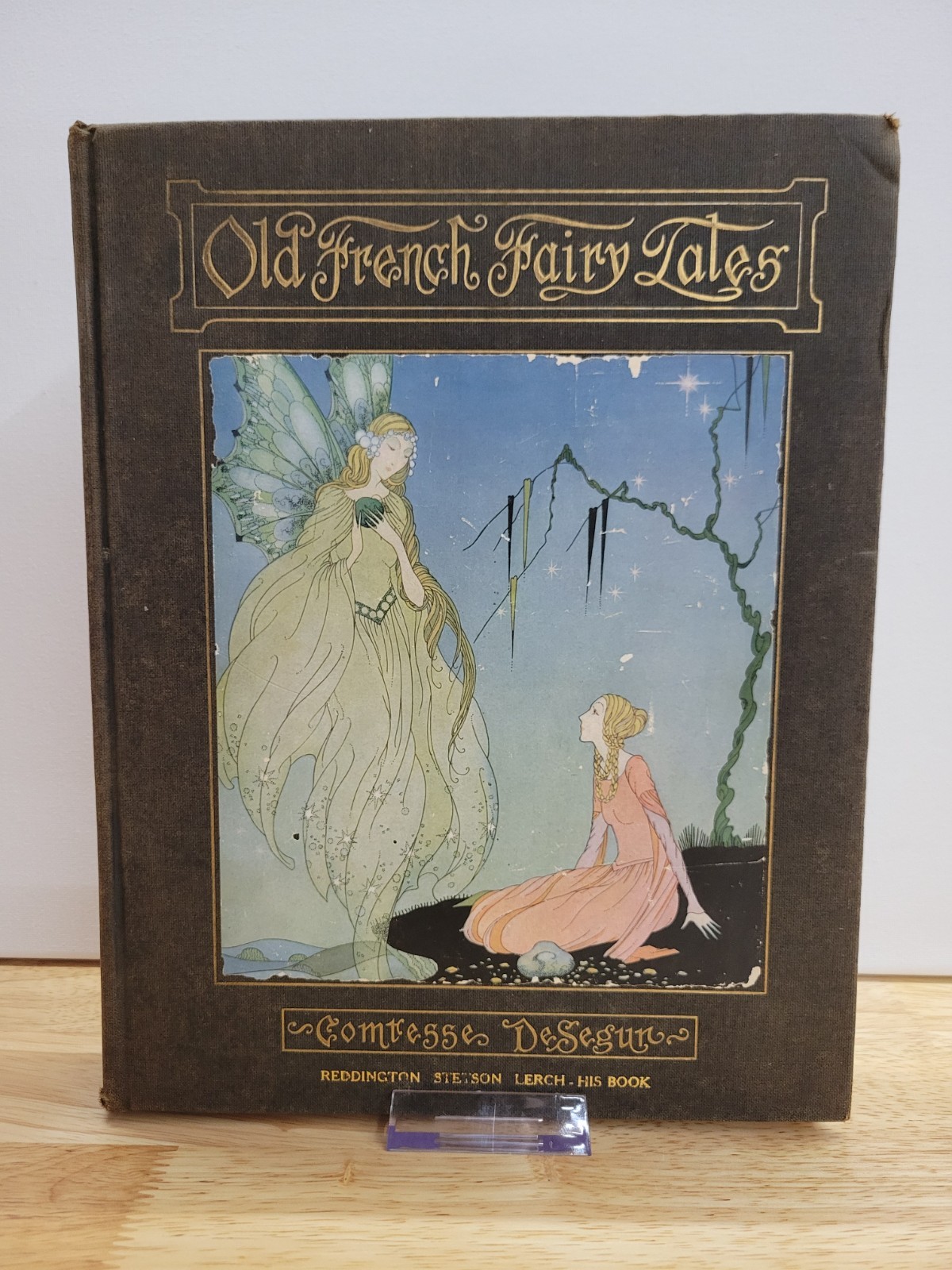1920 OLD FRENCH FAIRY TALES 1st Ed Virginia Frances Sterrett Complete 8 Plates