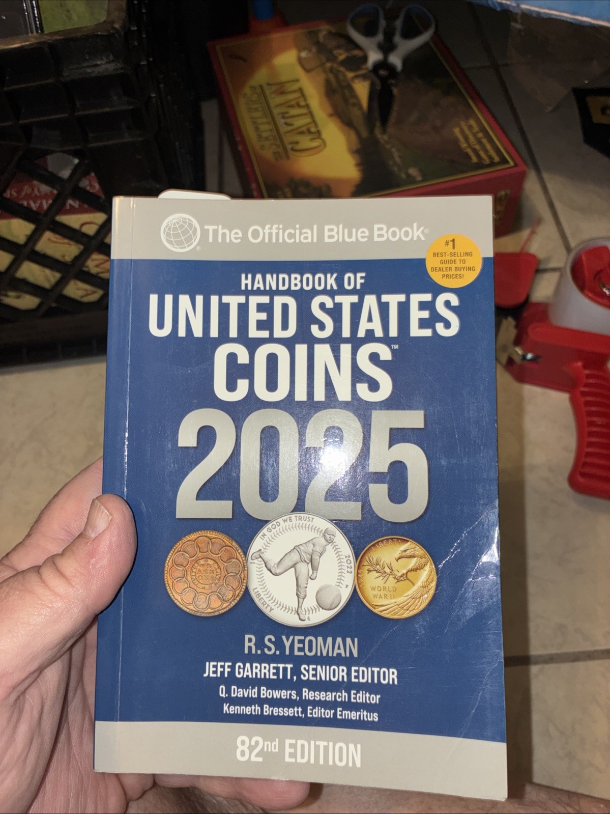 Whitman 2025 Blue Book, Handbook of US Coins, Paperback