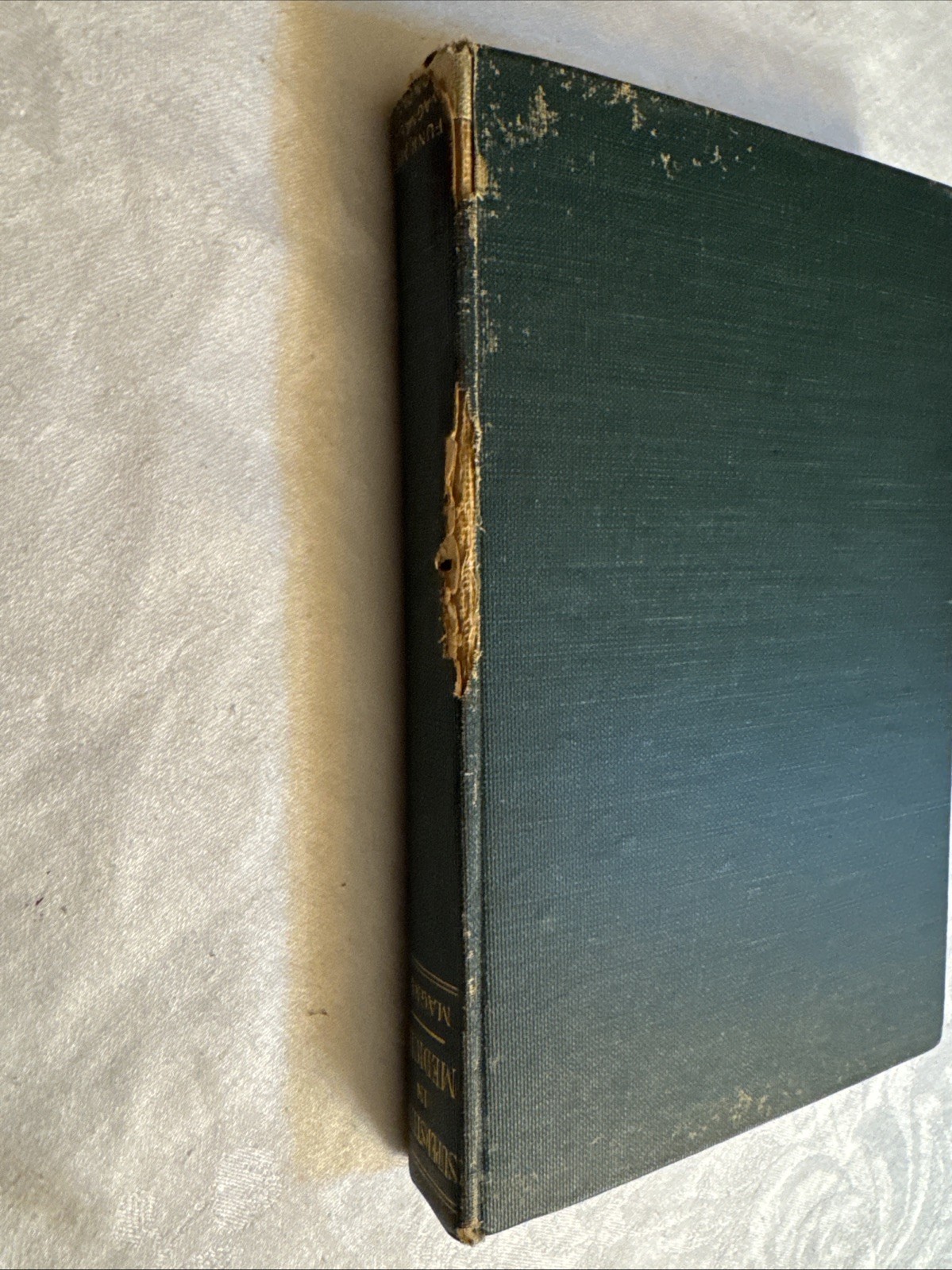 1905 SUPERSTITION IN MEDICINE Hugo Magnus 1st Ed Provenance Dr. H.H. Hopkins