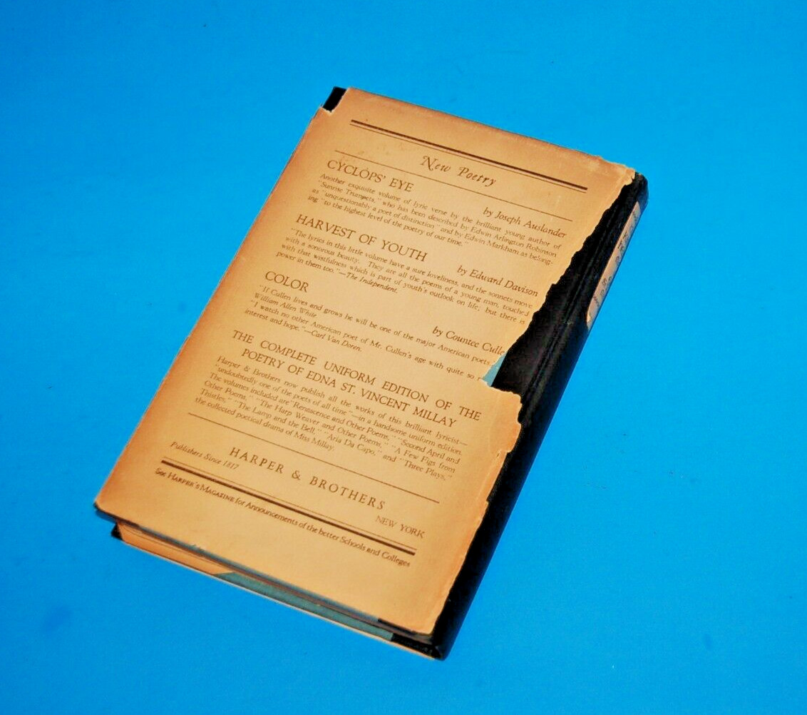 Edna St Vincent Millay / THE KING’S HENCHMEN 1st Edition 1927 SIGNED/Inscribed