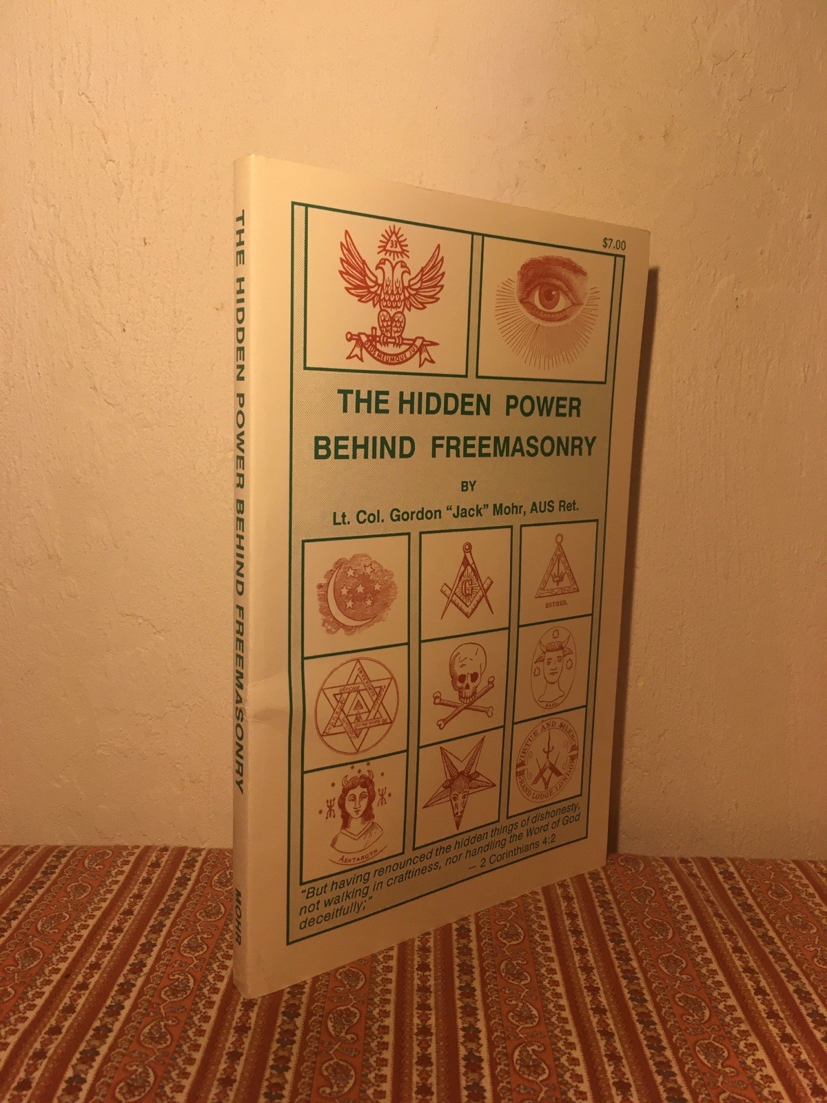 Hidden Power Behind Freemasonry ~ Mohr OCCULT CONSPIRACY TALMUD SATANIC WARFARE