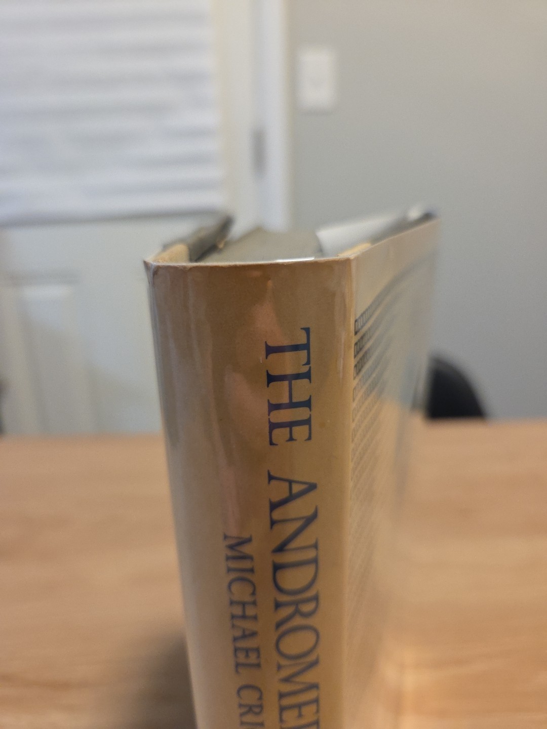 The Andromeda Strain by Michael Crichton 1st Edition 1st Printing 1969 HC w DJ