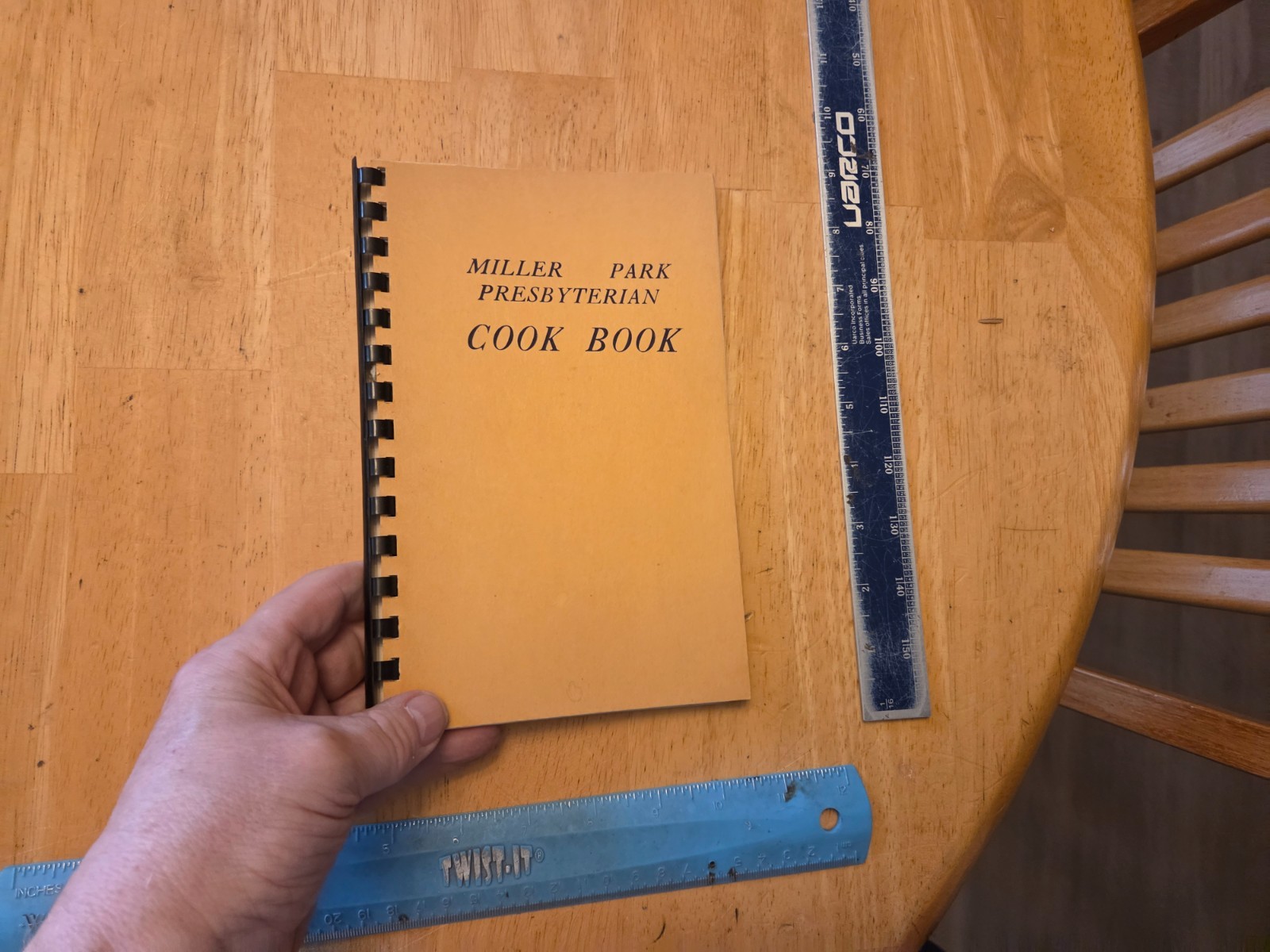 Miller Park Presbyterian Cook Book – 1959 Spiral Paperback