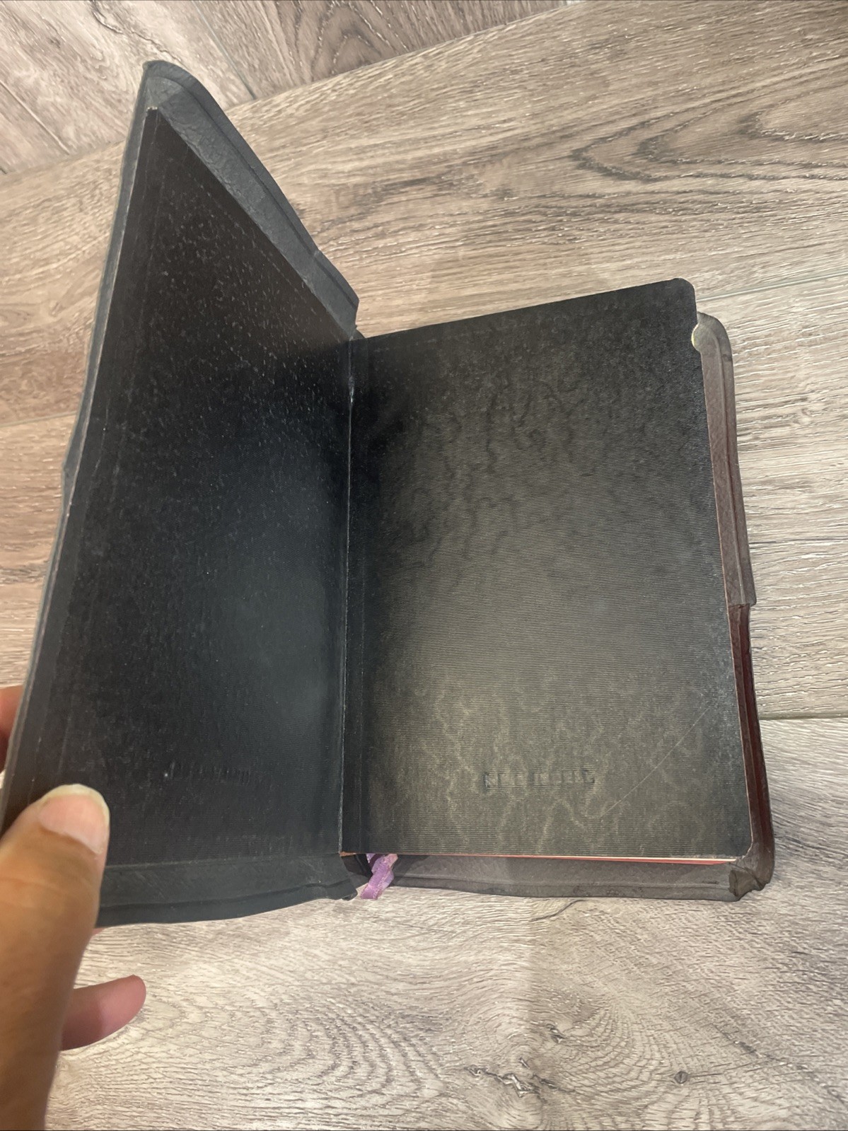 Holy Bible KJV 1947 Red Letter Large Type Spencer Press Genuine Leather