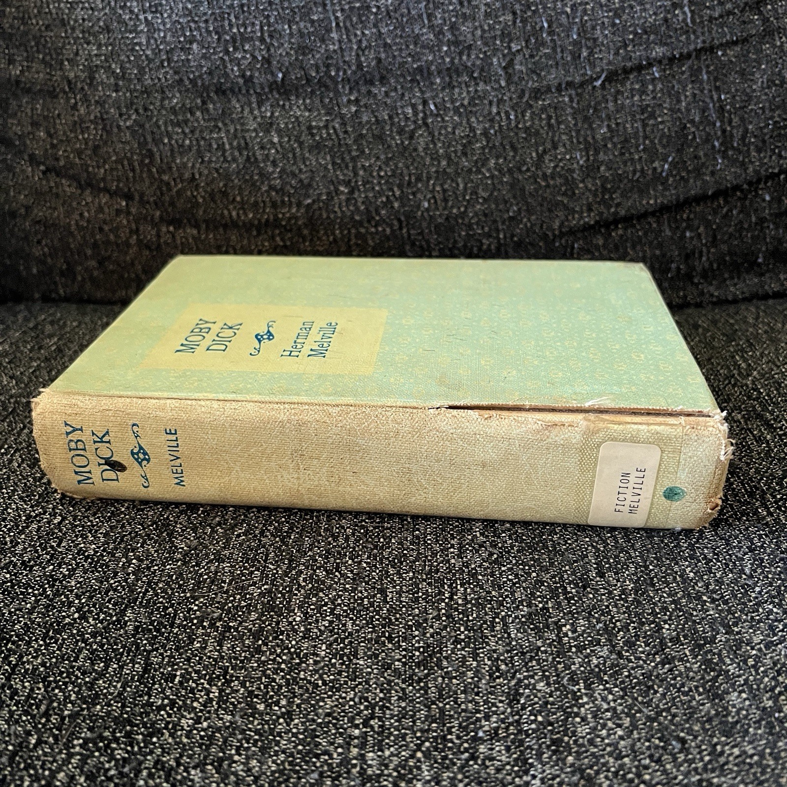 Moby Dick Or The White Whale 1942 Vintage Book By Herman Melville Mead Schaeffer