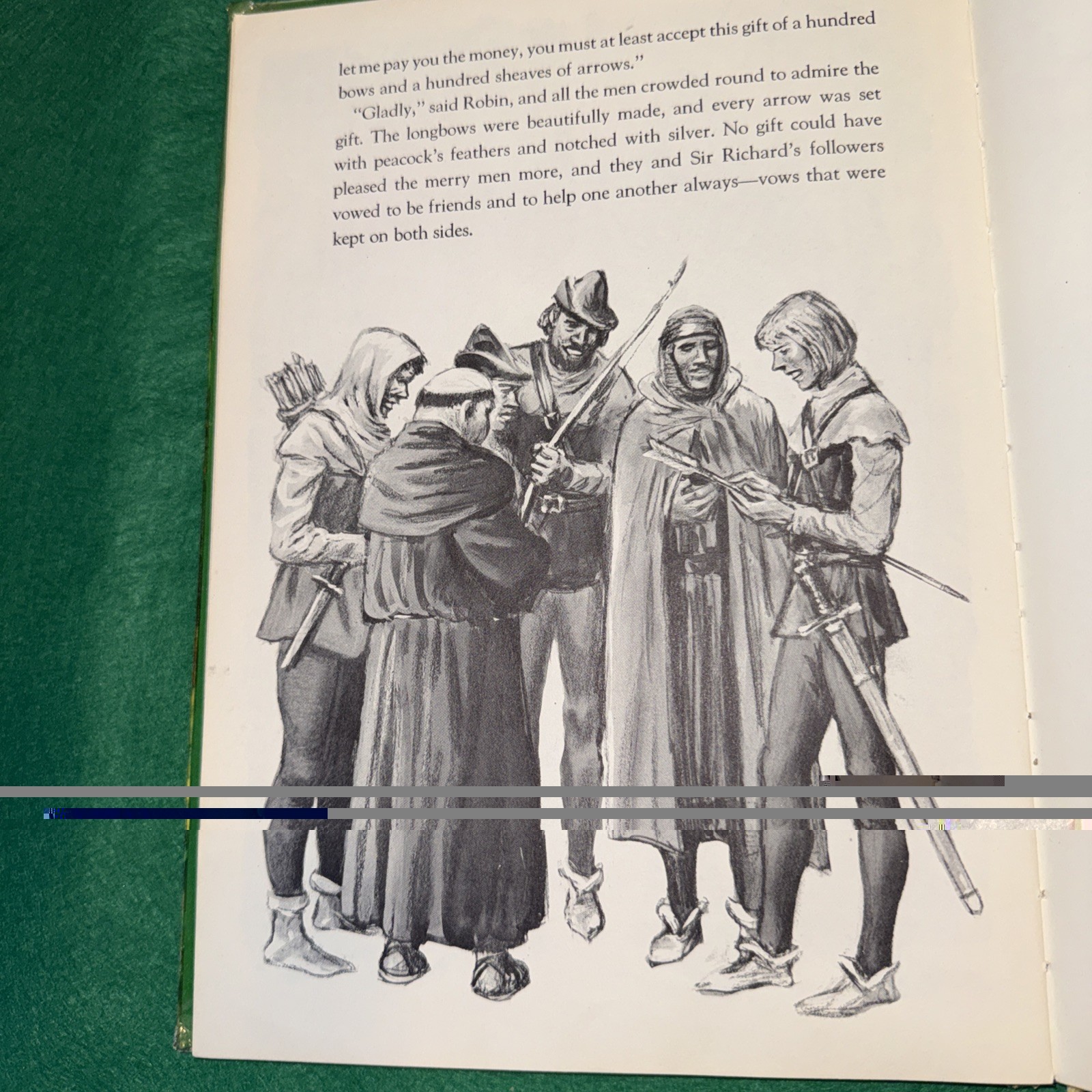 Vtg. 1953 Adventures of Robin Hood by Eleanor Graham Vance Childrens Book