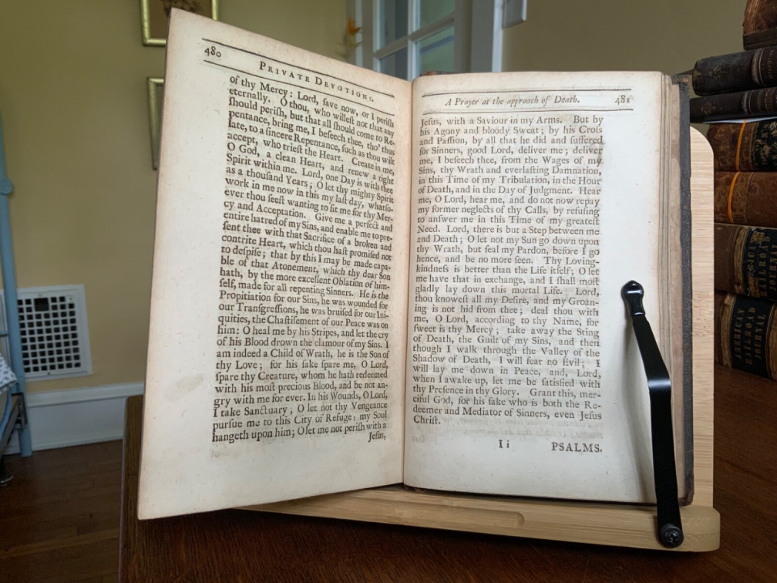 1715 The Whole Duty of Man – Cambridge Binding – Early Gift Inscription