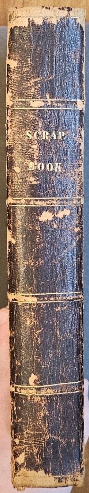 c1819 to 1880s Victorian Scrapbook Yorkshire Manuscript & Ephemera 77 Pages
