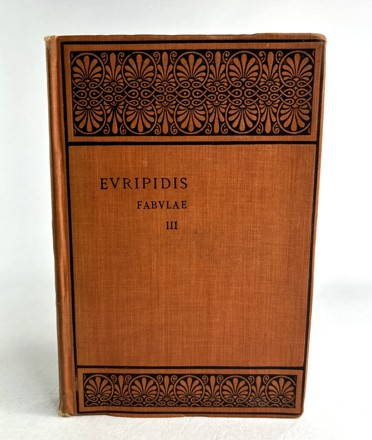 Euripides Fabulae Vol 1 2 3 Gilbert Murray Oxford Classical Texts Greek 1911