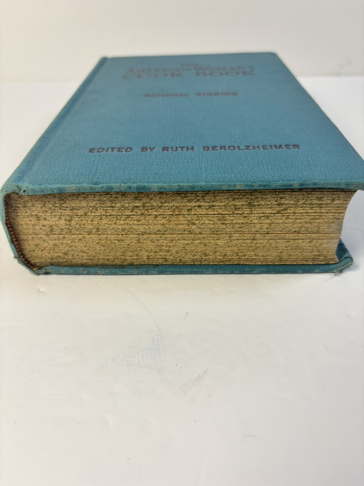 Vtg 1948 The American Woman’s Cook Book By Ruth Berolzheimer -Thumb Indexed