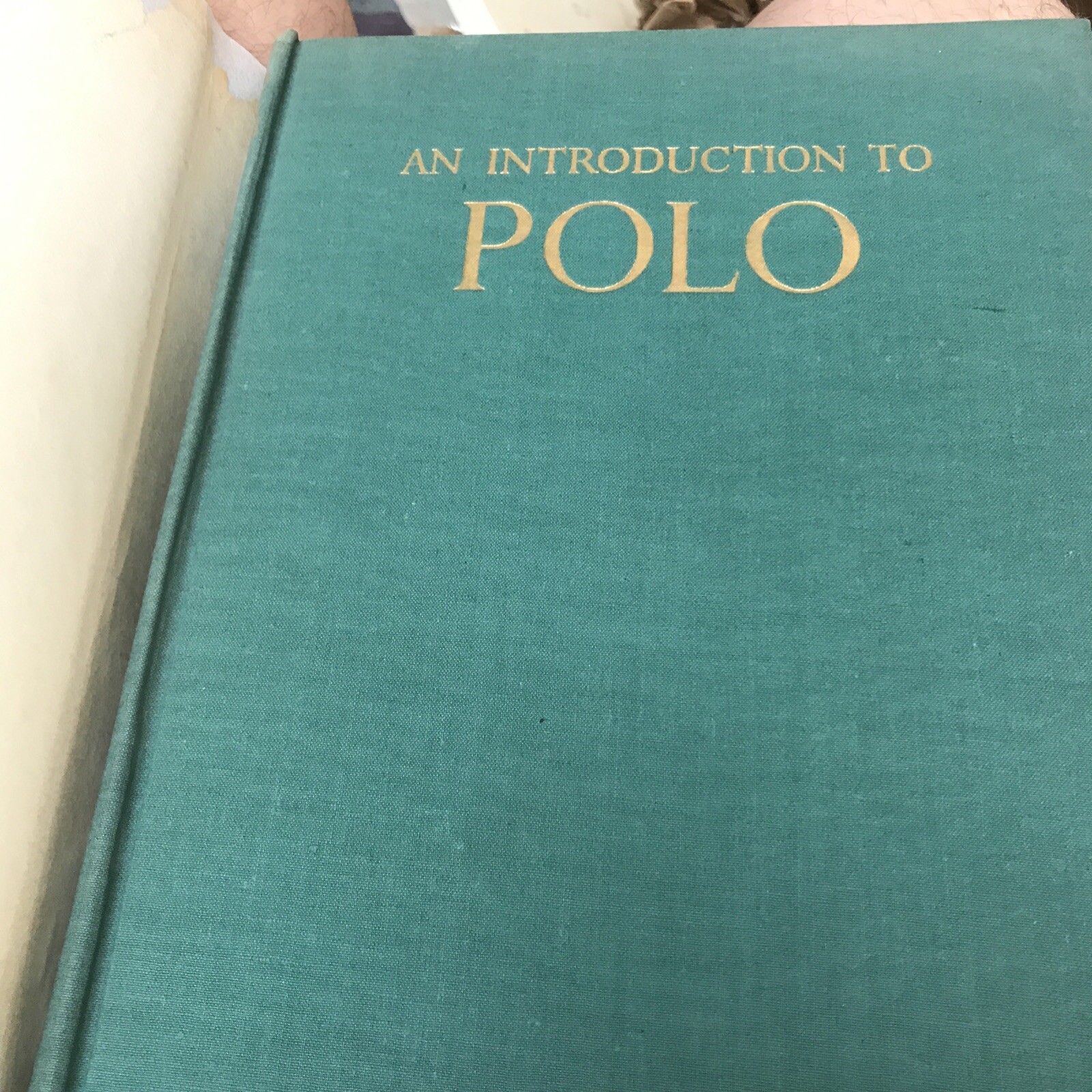 Introduction to Polo Marco Earl Louis Mountbatten of Burma 5th Edition 1965 HB