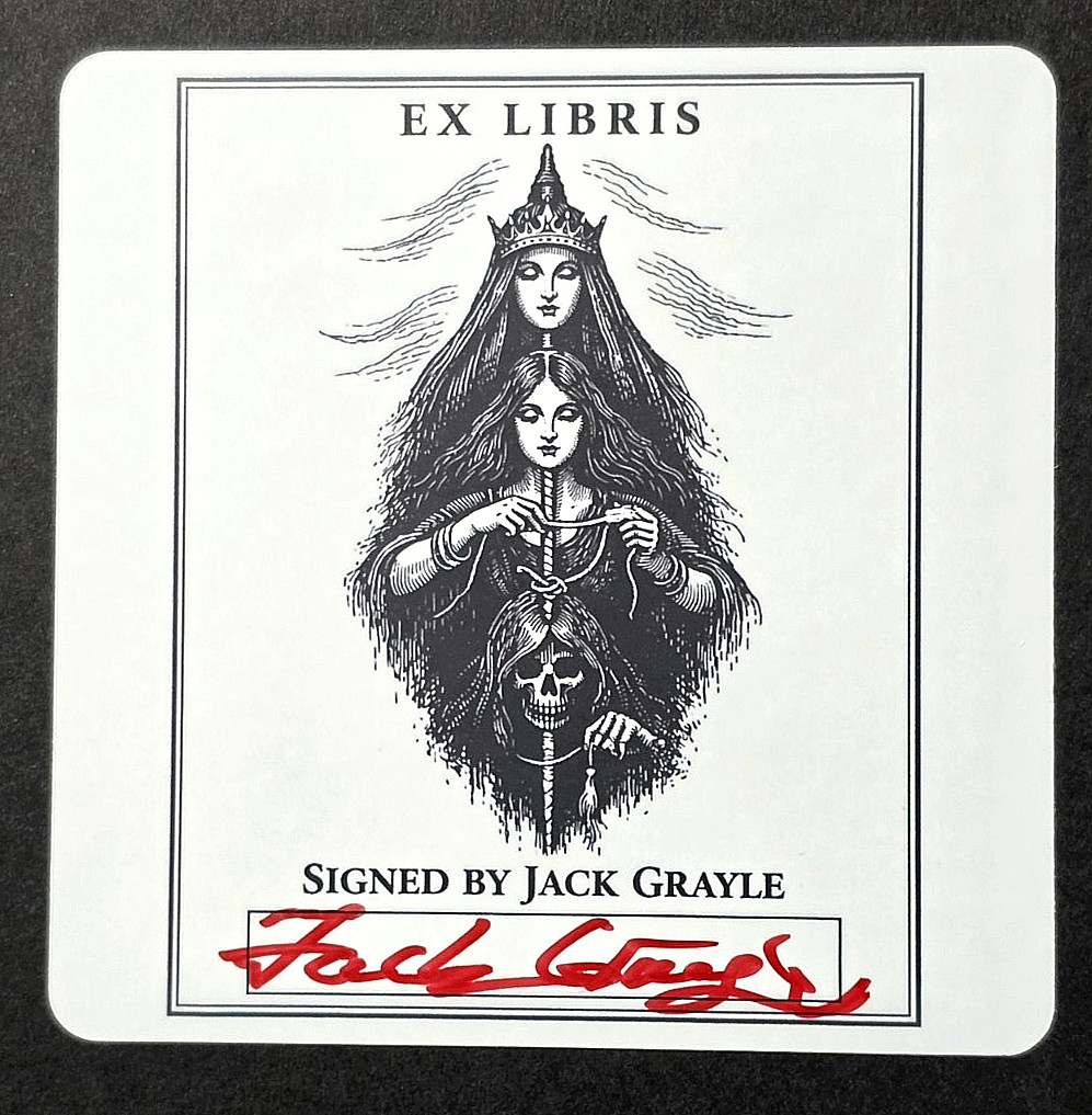 Triple Goddess ~Jack Grayle~ Araxes Press~ Signed Hardcover #219/500