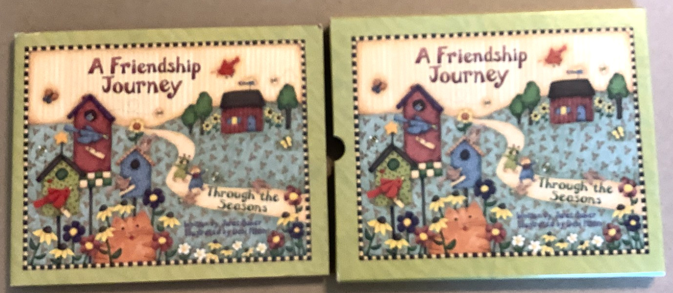 VG 1999 HC DJ Slipcase Friendship Journey Janet Baker Debi Hron
