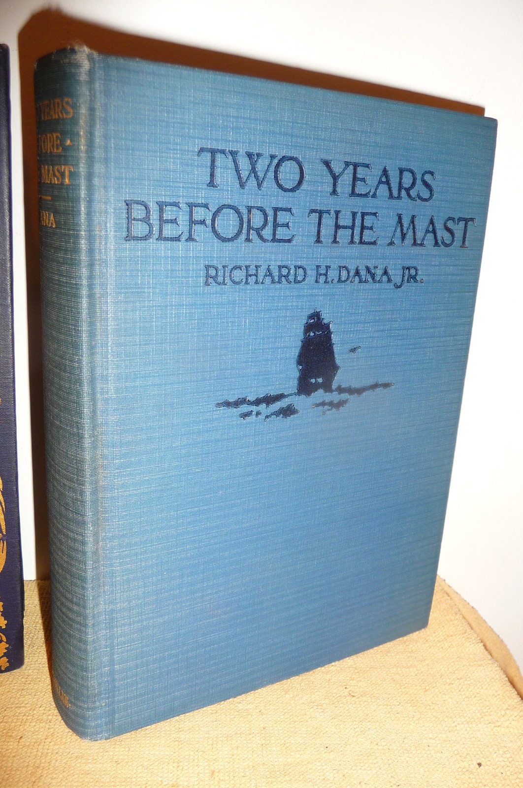 2 books Two Years Before Mast by Ricahrd Dana 1911 1st ed & 1924 ed Nice!