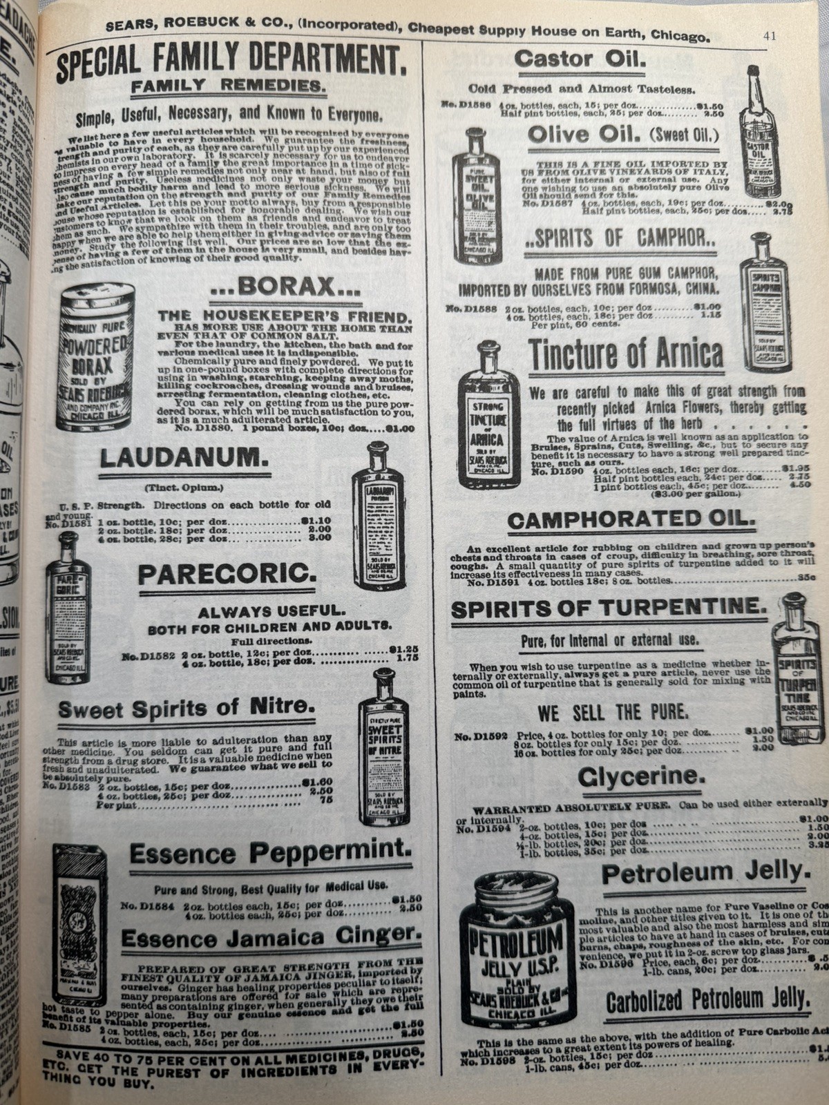 1897 Sears Roebuck & Co. Catalogue (Paperback) Reproduction Printed 2007 Catalog
