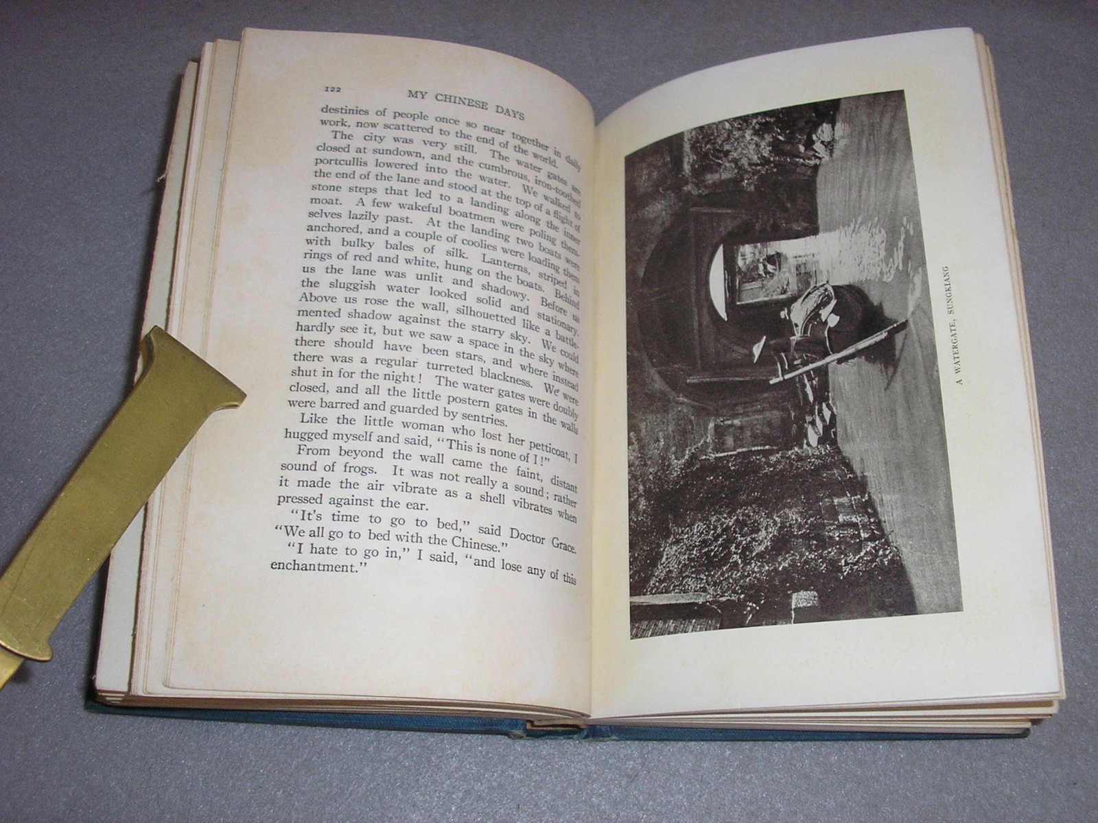 Antique Old China Book My Chinese Days Memoirs Guliema F. Alsop Illustrated 1918