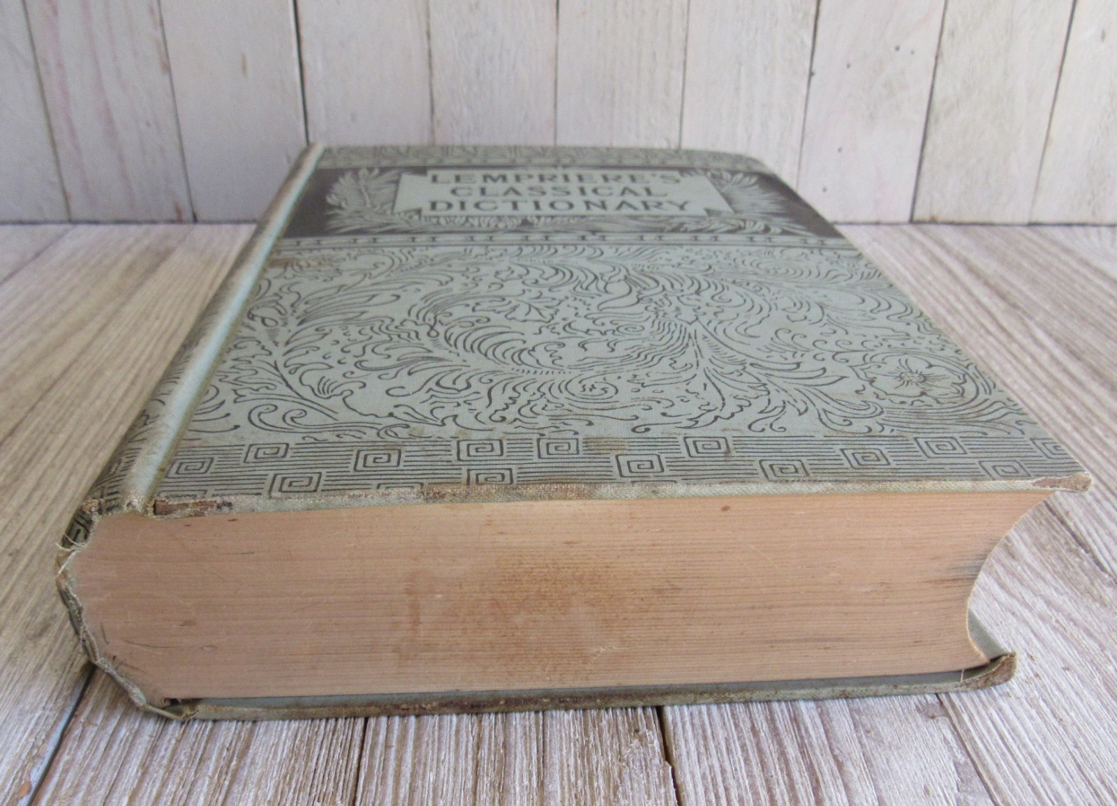 Antique 1888 Lempriere’s Classical Dictionary Names and Terms of the Ancients