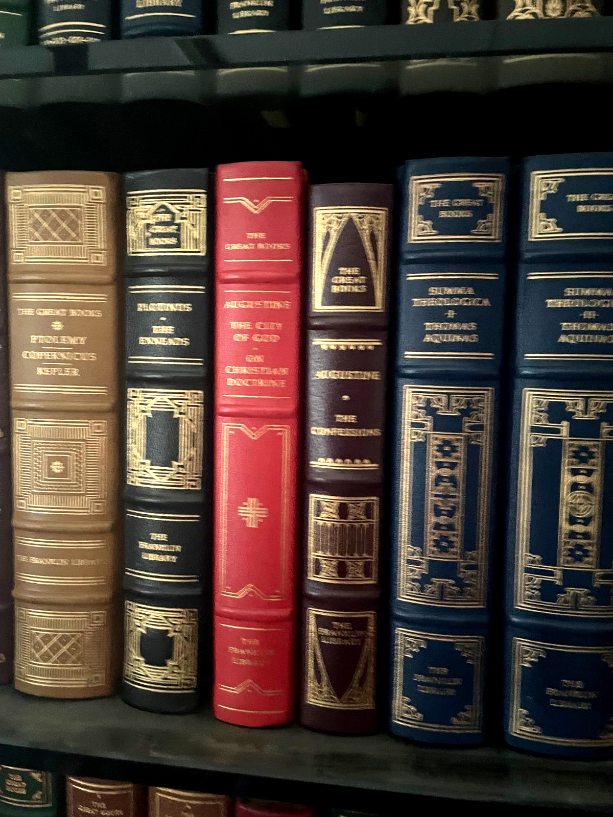 Franklin Library Set GREAT BOOKS OF WESTERN WORLD -Unopened, Pristine-One Owner