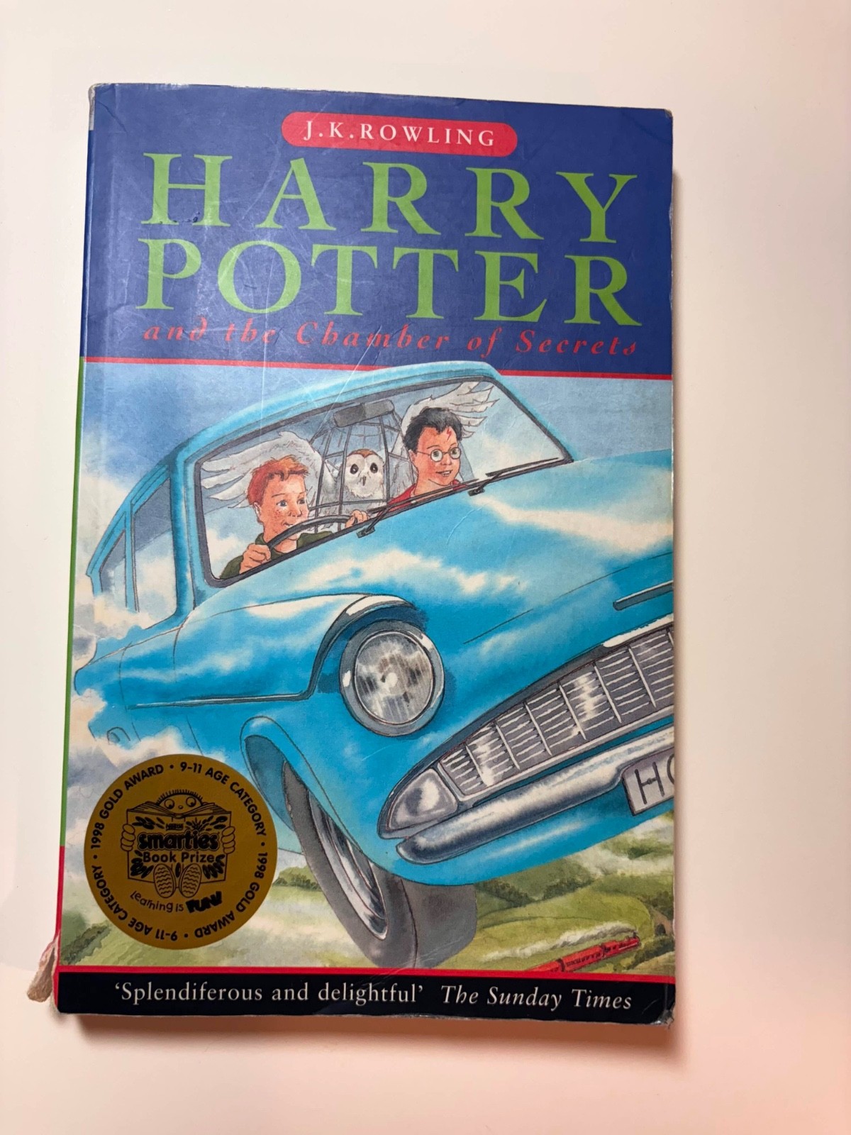 Harry Potter first three books: First Editions First Printing, U.S., U.K.