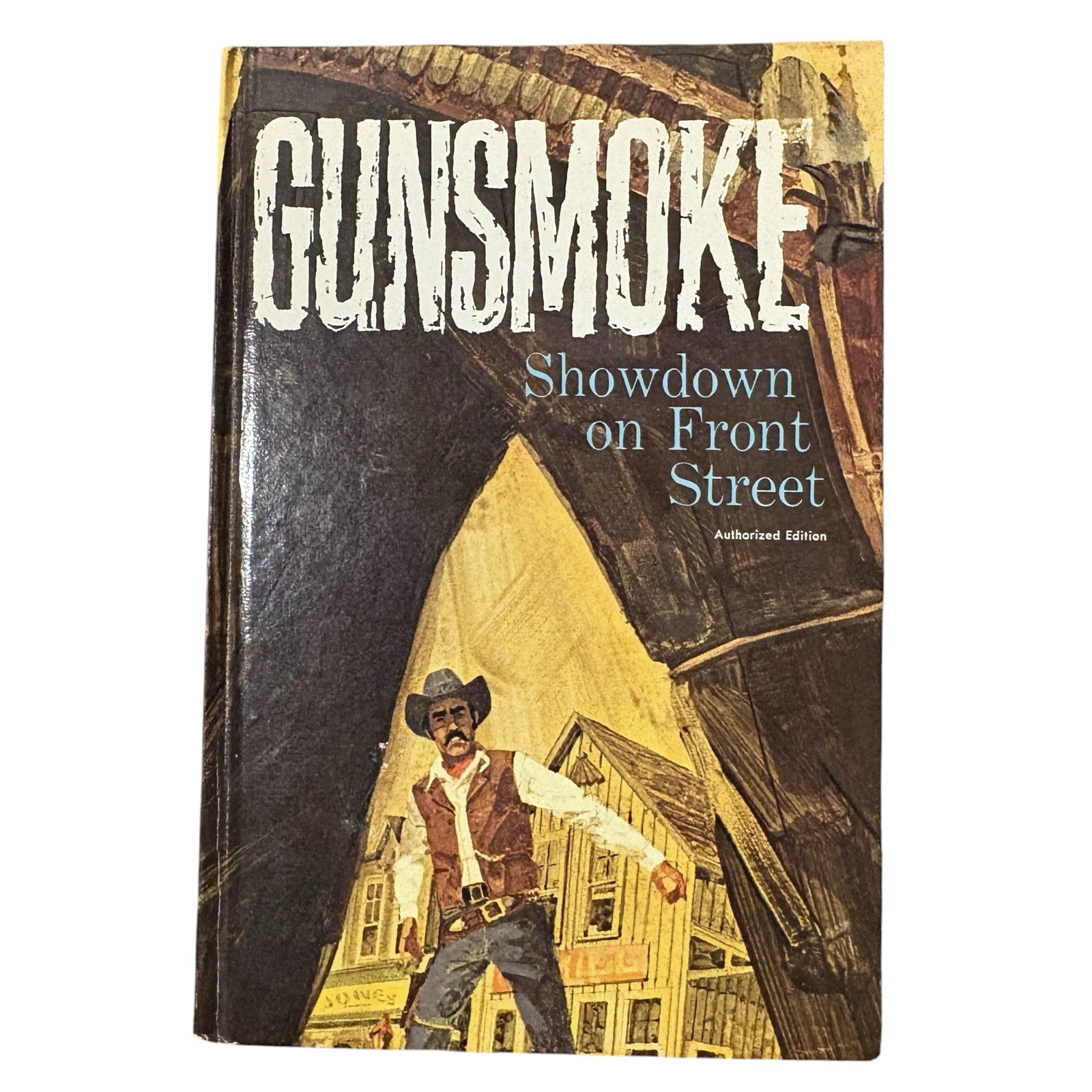 Gunsmoke Showdown on Front Street HC Paul S Newman Whitman Book Vintage