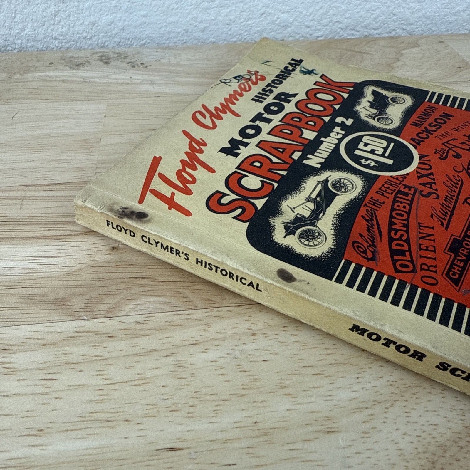 Floyd Clymer’s Historical Motor Scrapbook #2 – Softbound – 224 pages