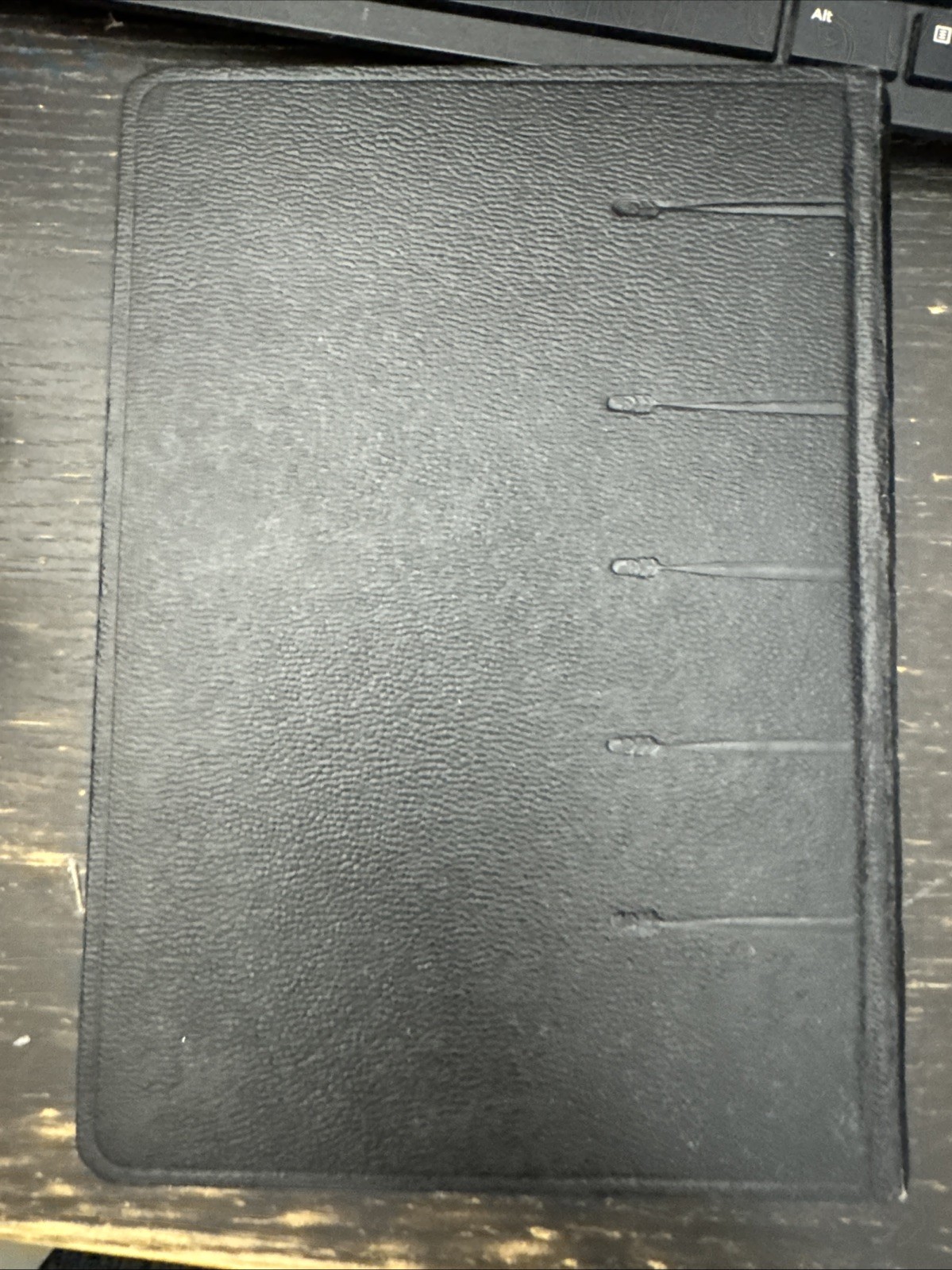 Vintage 1952 The Holy Bible Benzinger Brothers Inc HC Black Gold Indexed