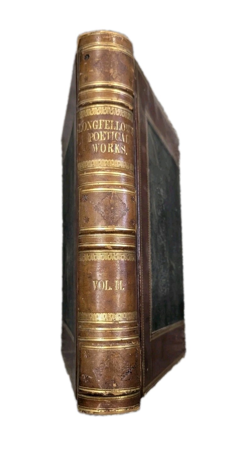 1880 The Poetical Works Of Henry Wadsworth Longfellow, Volume II, Illustrated