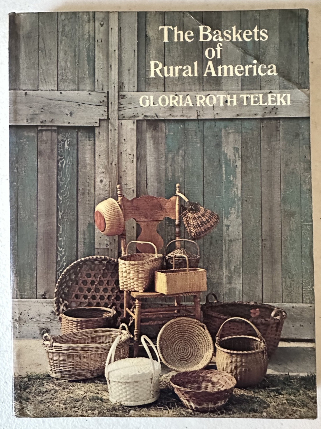 Rural American baskets 9 VTG book lot Appalachian folk traditional basket making