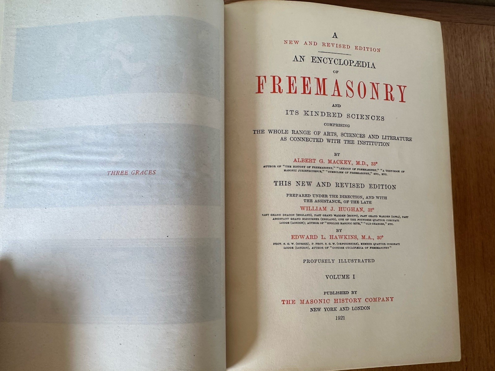 Encyclopedia Of Freemasonry Revised Edition Vol 1 & 2 Set Vtg 1921