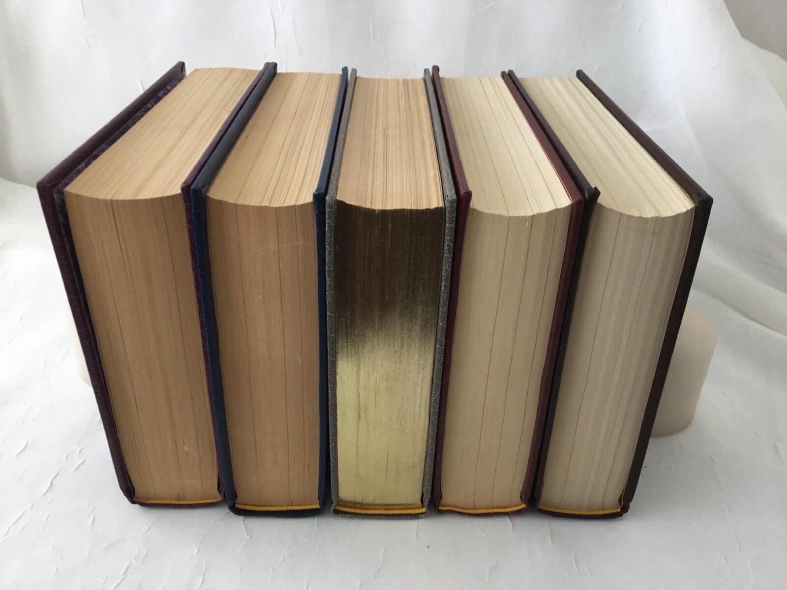 Readers Digest Condensed Books 1991 Vol’s 1-5 Staging Vintage Decor Homeschool