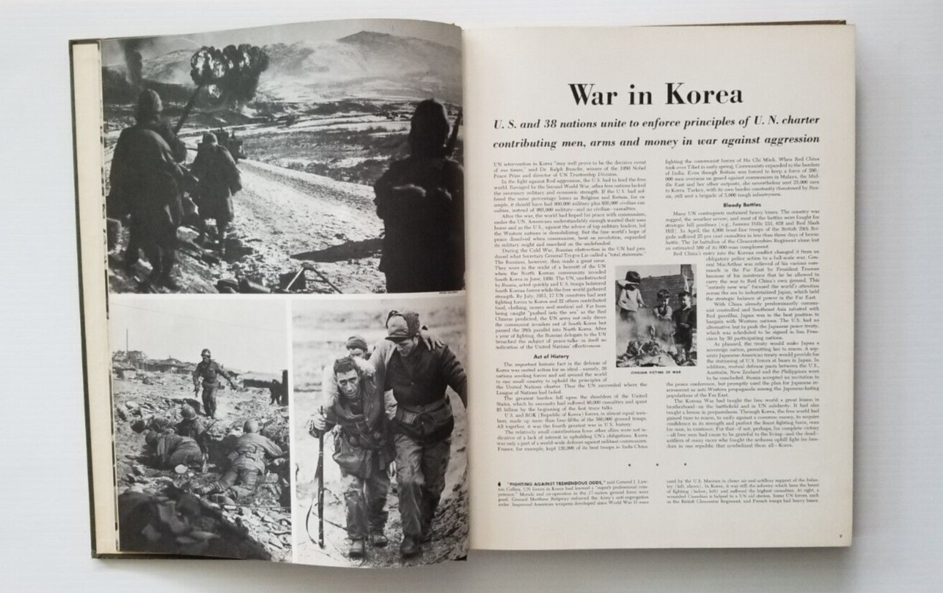Life Magazine 1951 Edition Year ‘Your Lifetime in Pictures’ Bound Book 224Pages