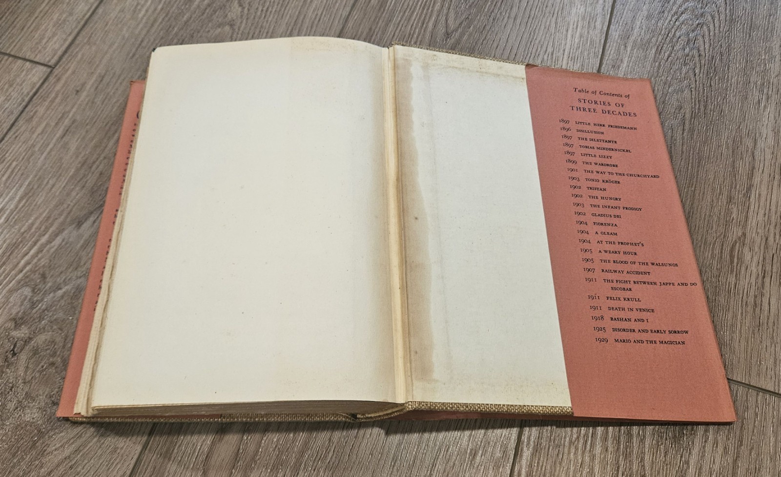 Thomas Mann Stories of Three Decades – H.T. Lowe-Porter, 1936 Knopf HCDJ