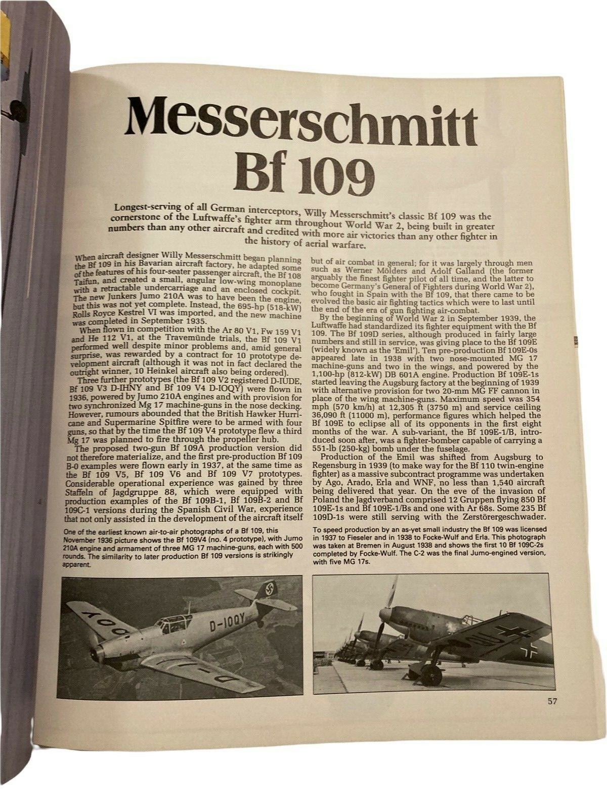 Vintage The Worlds Greatest Aircaft Civil & Military Planes Hardcover 1988