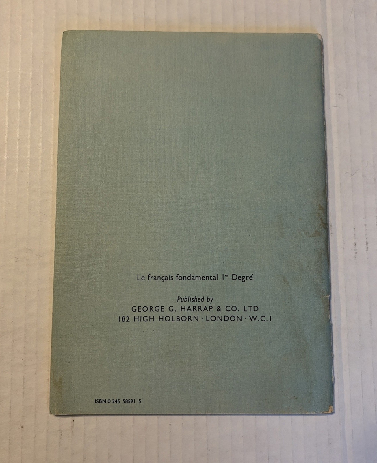 Lot of (2) Vintage French Books Au Marche and L’Histoire Merveilleuse