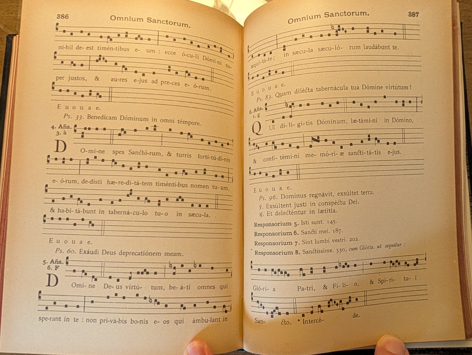 Liber Responsorialis. Gregorian Chants for Catholic Monastic Ritual, 1895
