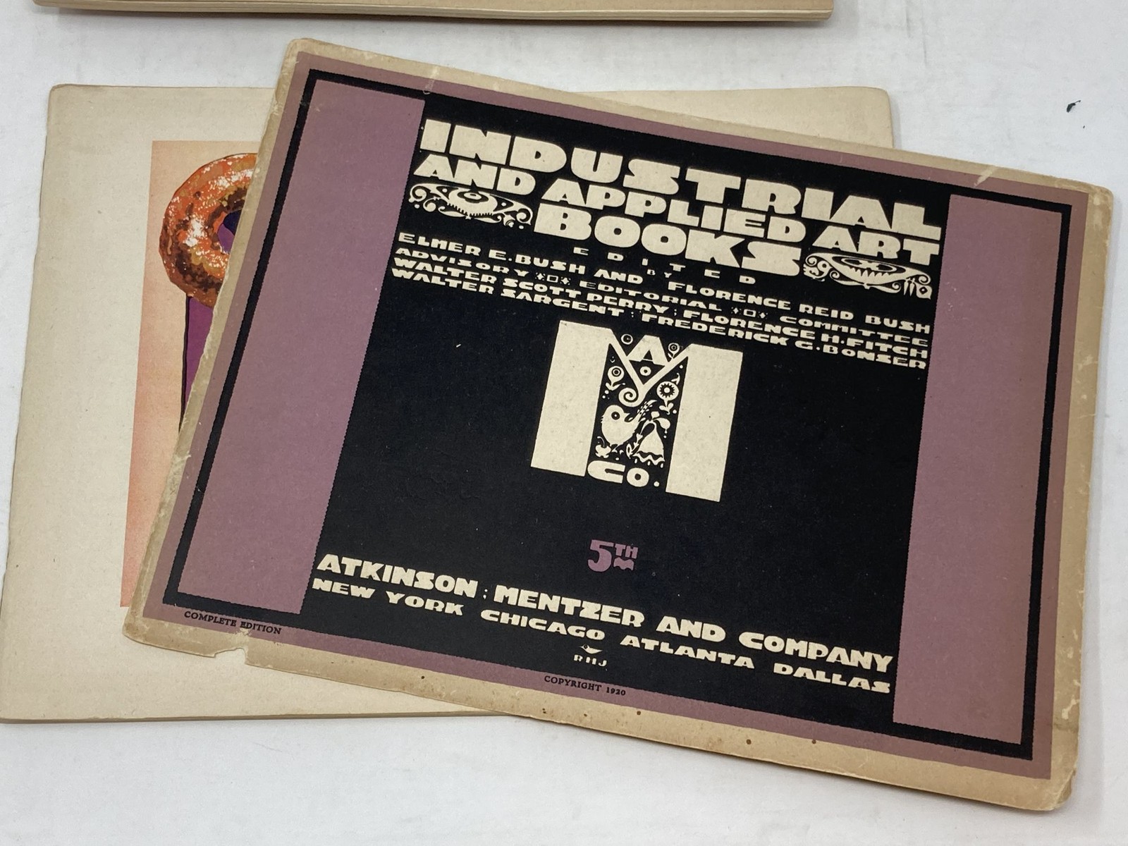 Elmer E Bush / INDUSTRIAL AND APPLIED ART BOOKS VOLUMES 1-5 7 1920