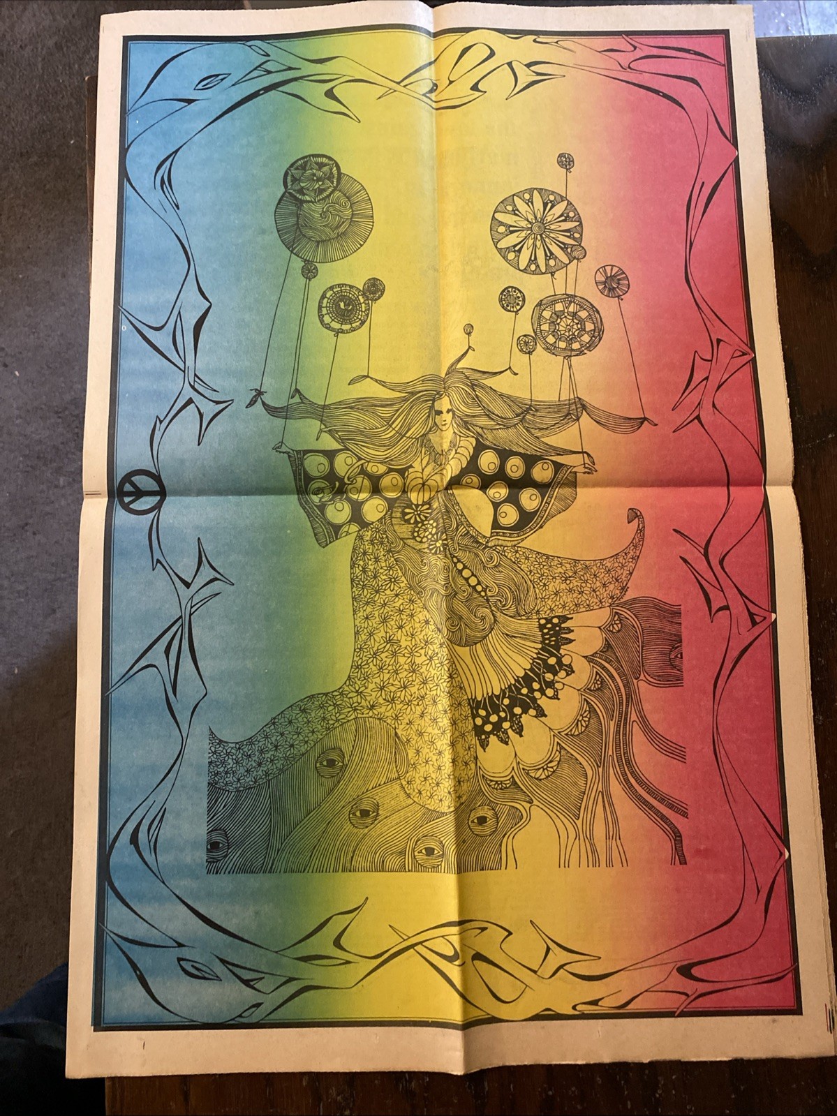 RARE HAIGHT ASHBURY MAVERICK UNDERGROUND NEWSPAPER 1967 Summer of Love