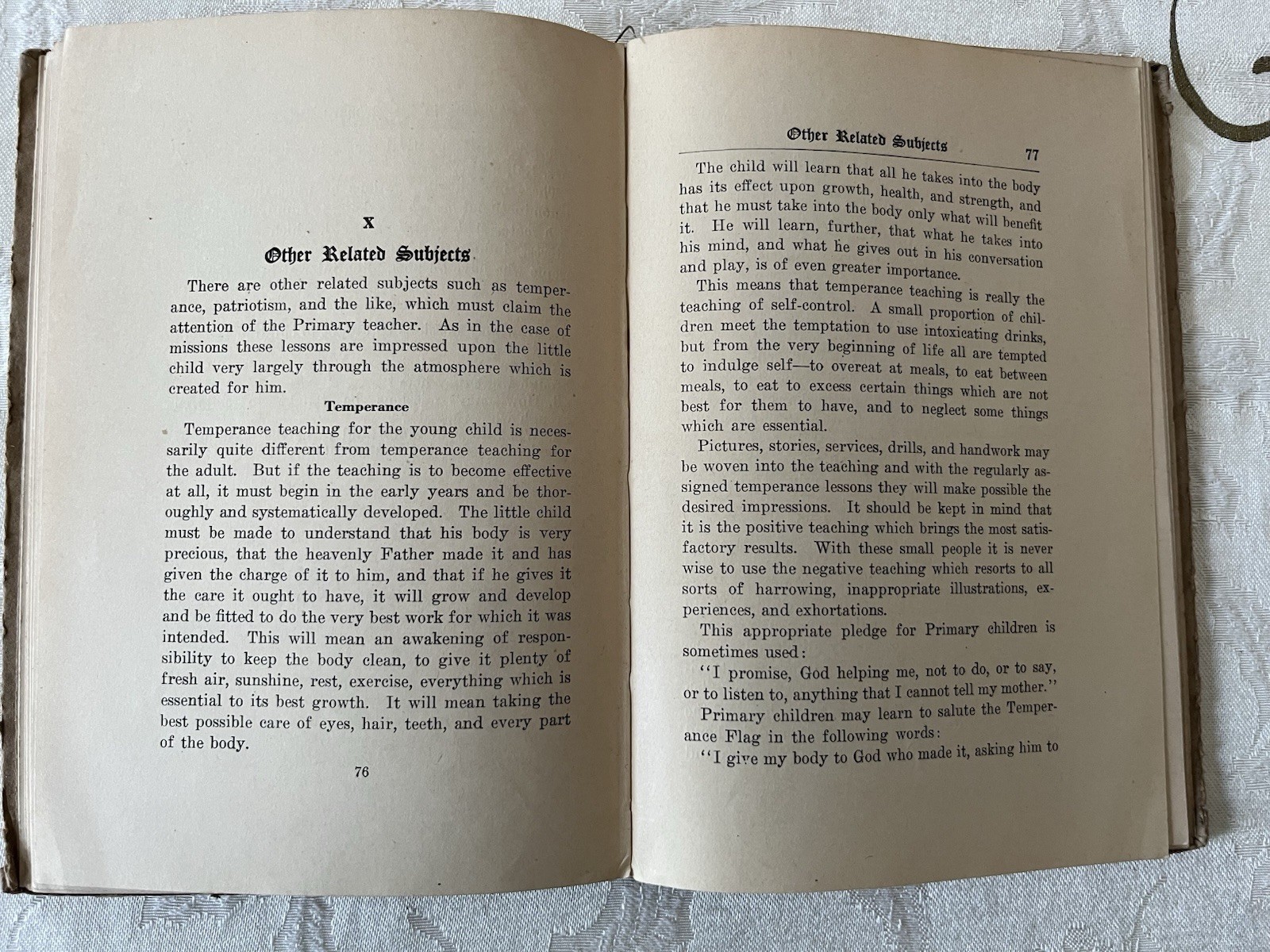 The Primary Department by Phebe Curtiss School Teaching Child Book Antique 1920