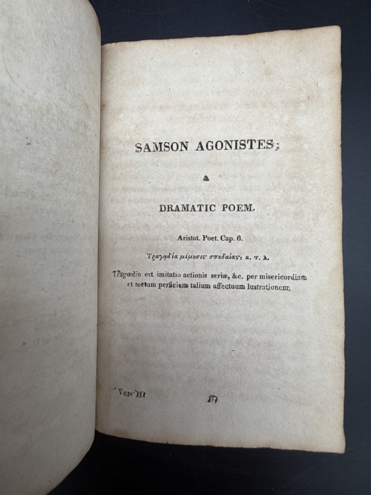 JOHN MILTON Poetical Works 2 (of 3) Leather Volumes 1815 J Forbes & Co. New York