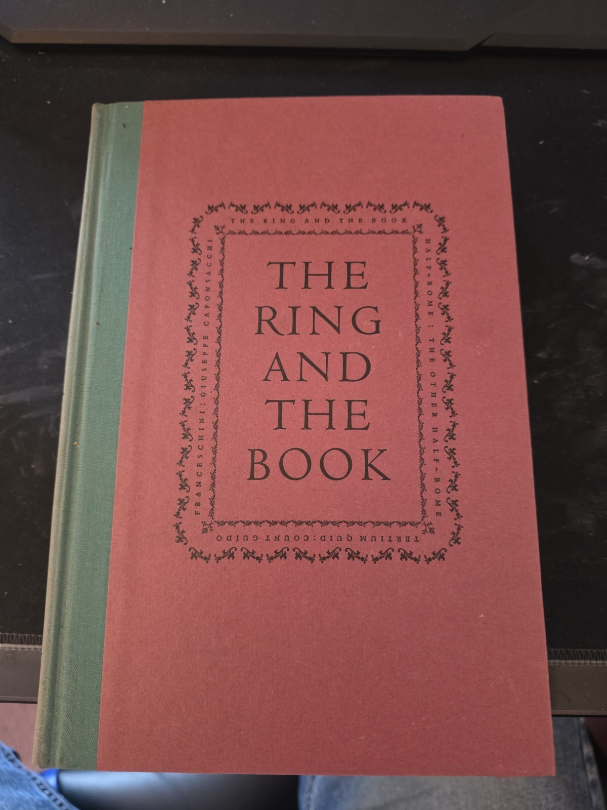 The Ring and The Book by Robert Browning (1949, HC) Heritage Press