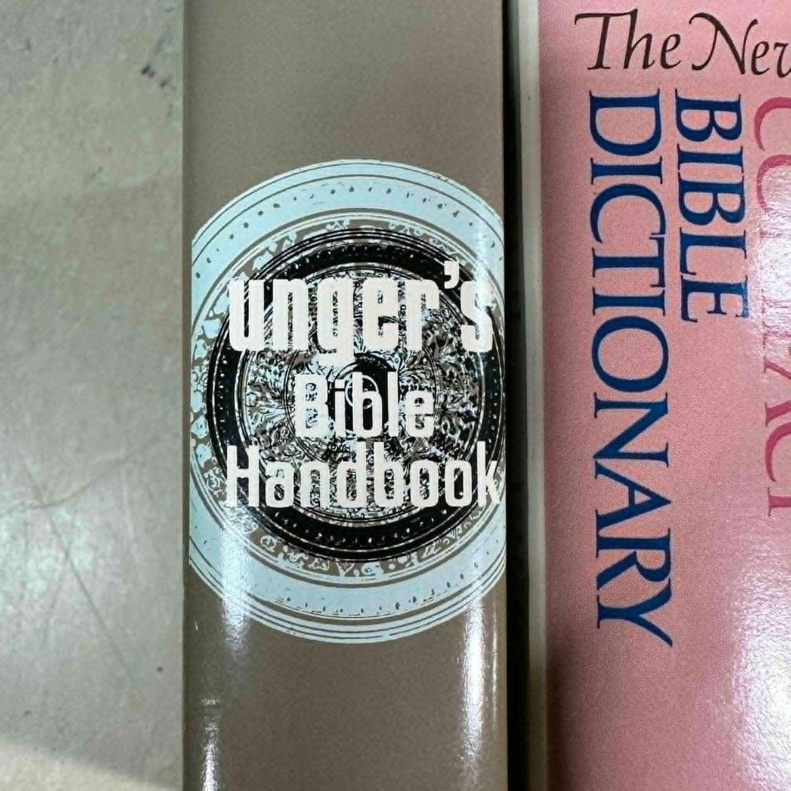 Unger’s Bible Handbook Compact Bible Dictionary Halleys Bible Handbook Lot of 3